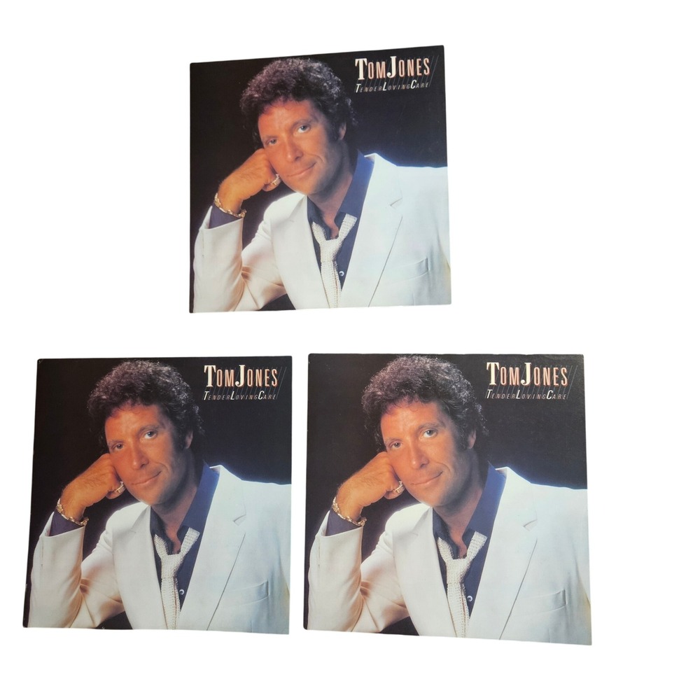 Tom Jones Tender Loving Care Vintage 1985 Promo Flat Album Posters 12x12 R&B